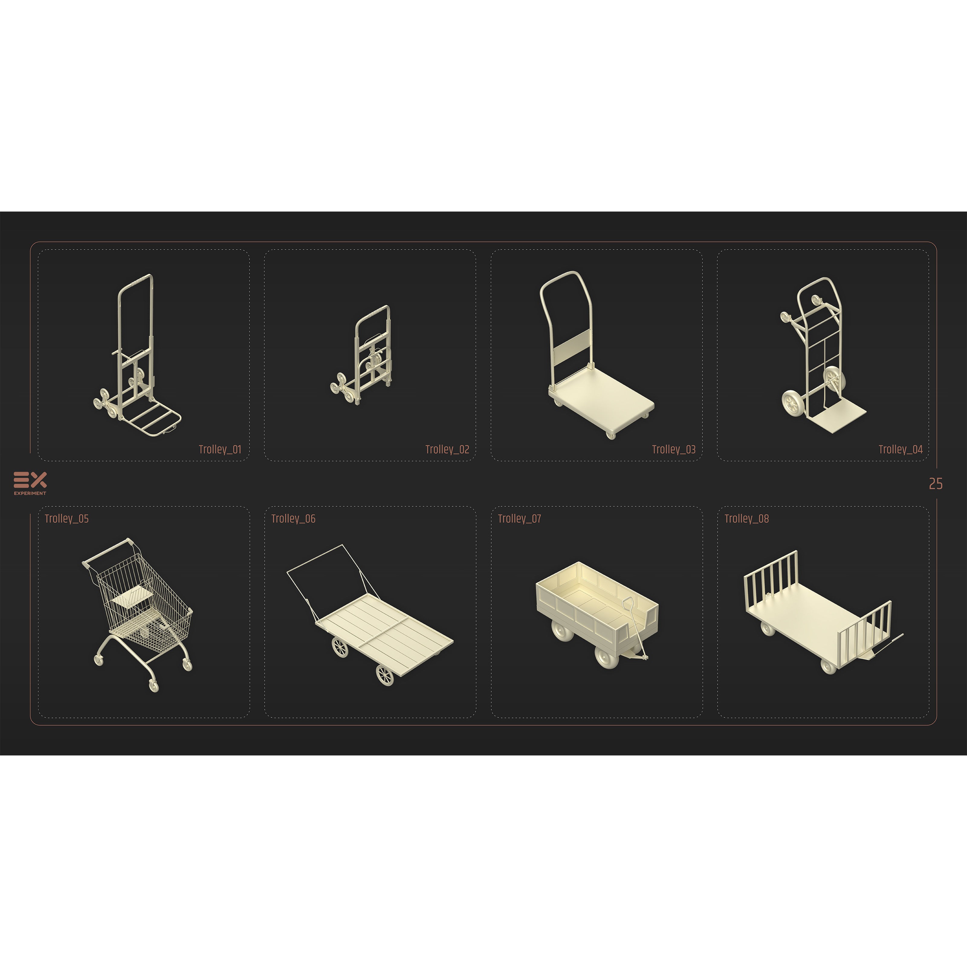 Warehouse Props Collection - Low-Poly Game-Ready 3D Model - View 29