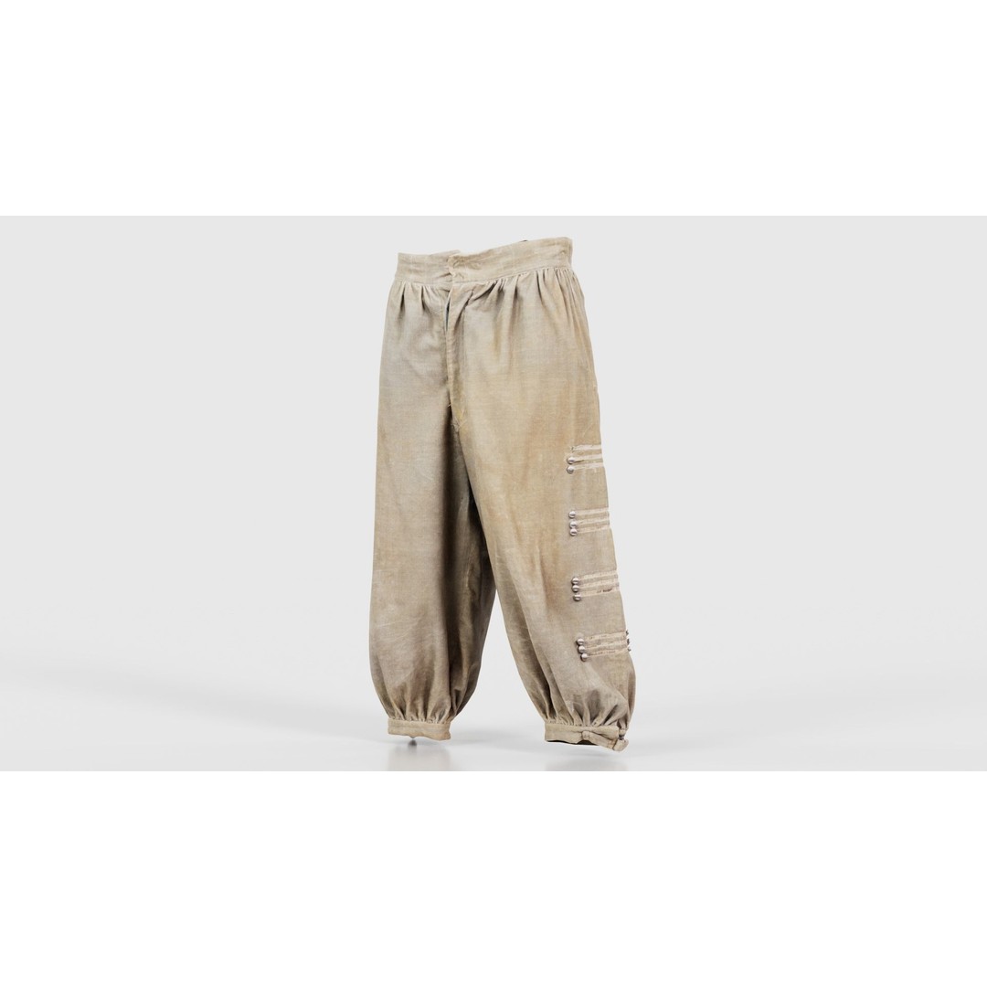 Plus Trousers 3D Model – Low Poly Clothing Asset, FBX, PBR