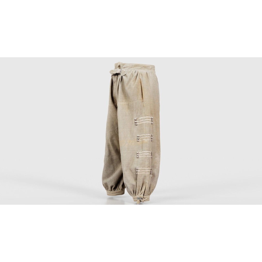 Plus Trousers 3D Model – Low Poly Clothing Asset, FBX, PBR - View 21