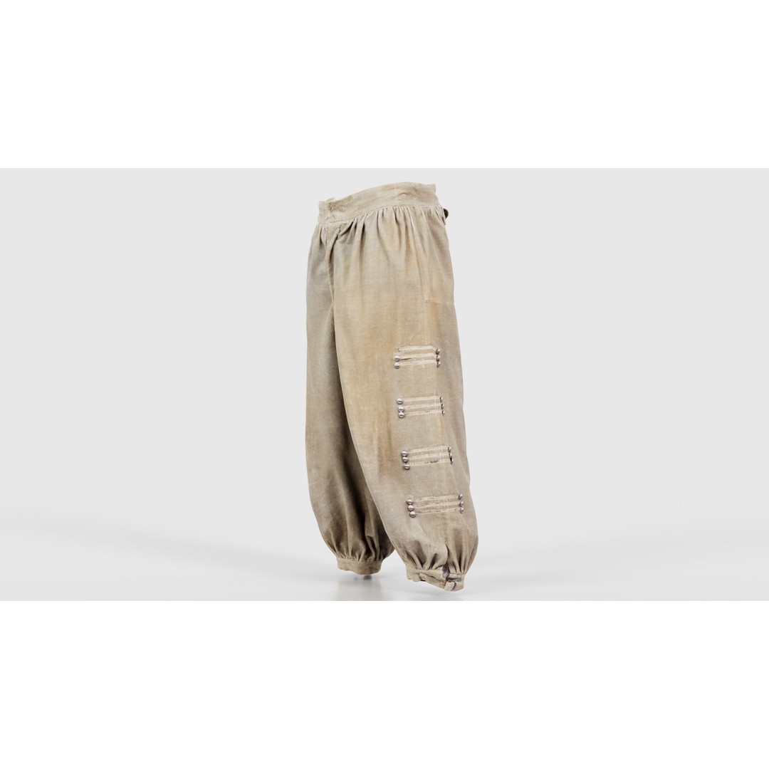 Plus Trousers 3D Model – Low Poly Clothing Asset, FBX, PBR - View 27