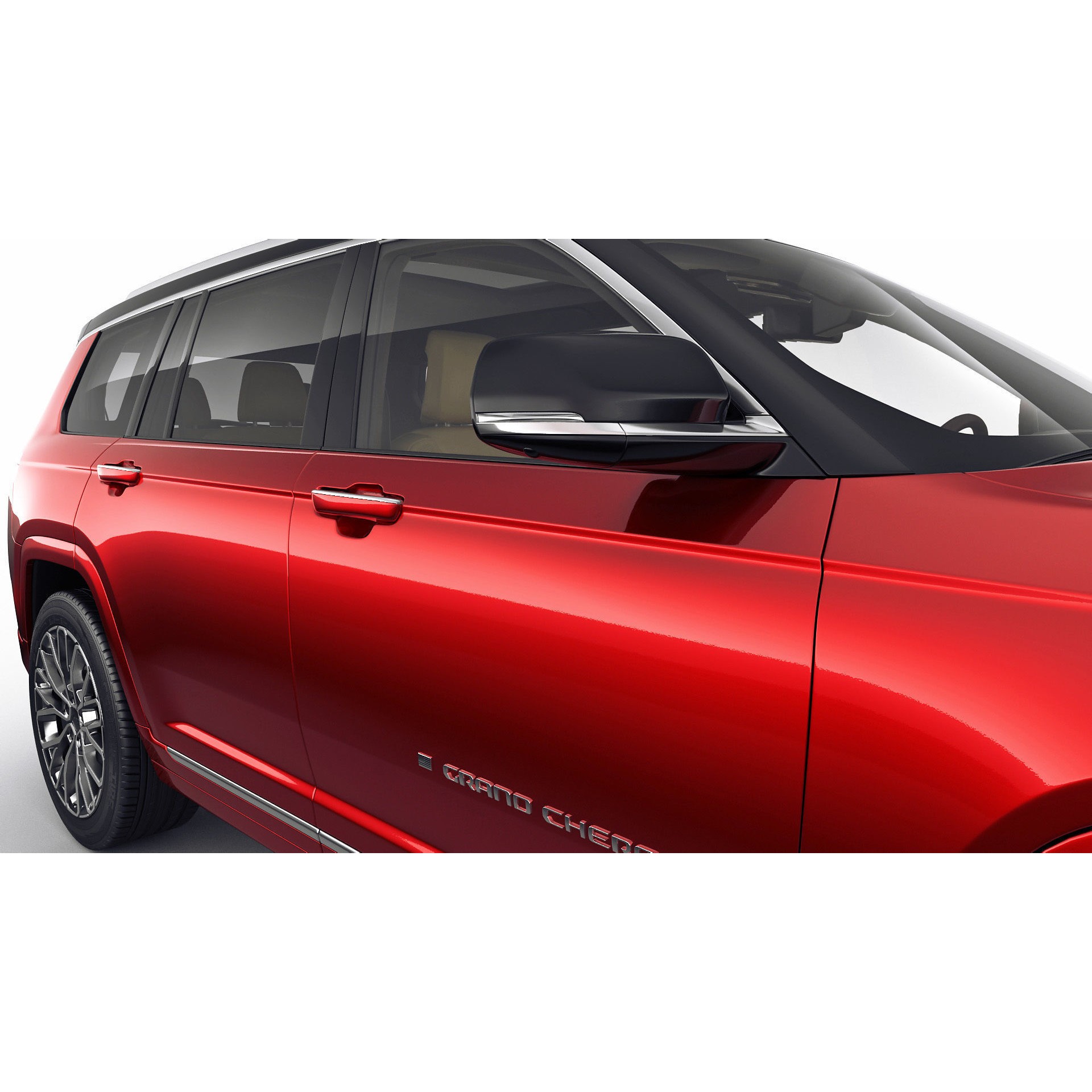 Jeep Grand Cherokee L 2022 - Detailed 3D Model - View 15