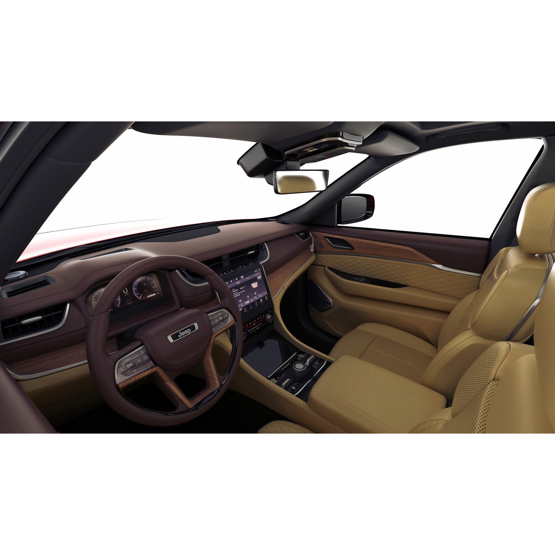 Jeep Grand Cherokee L 2022 - Detailed 3D Model - View 18