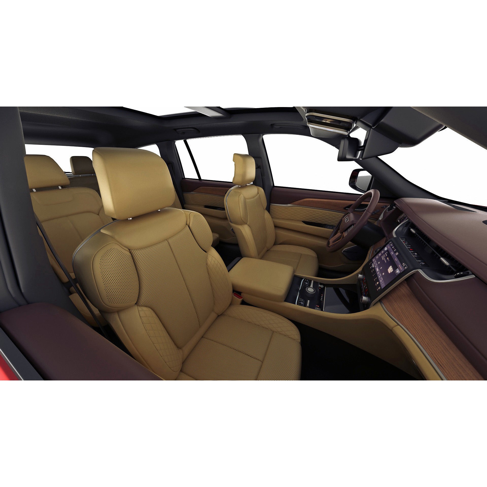 Jeep Grand Cherokee L 2022 - Detailed 3D Model - View 19