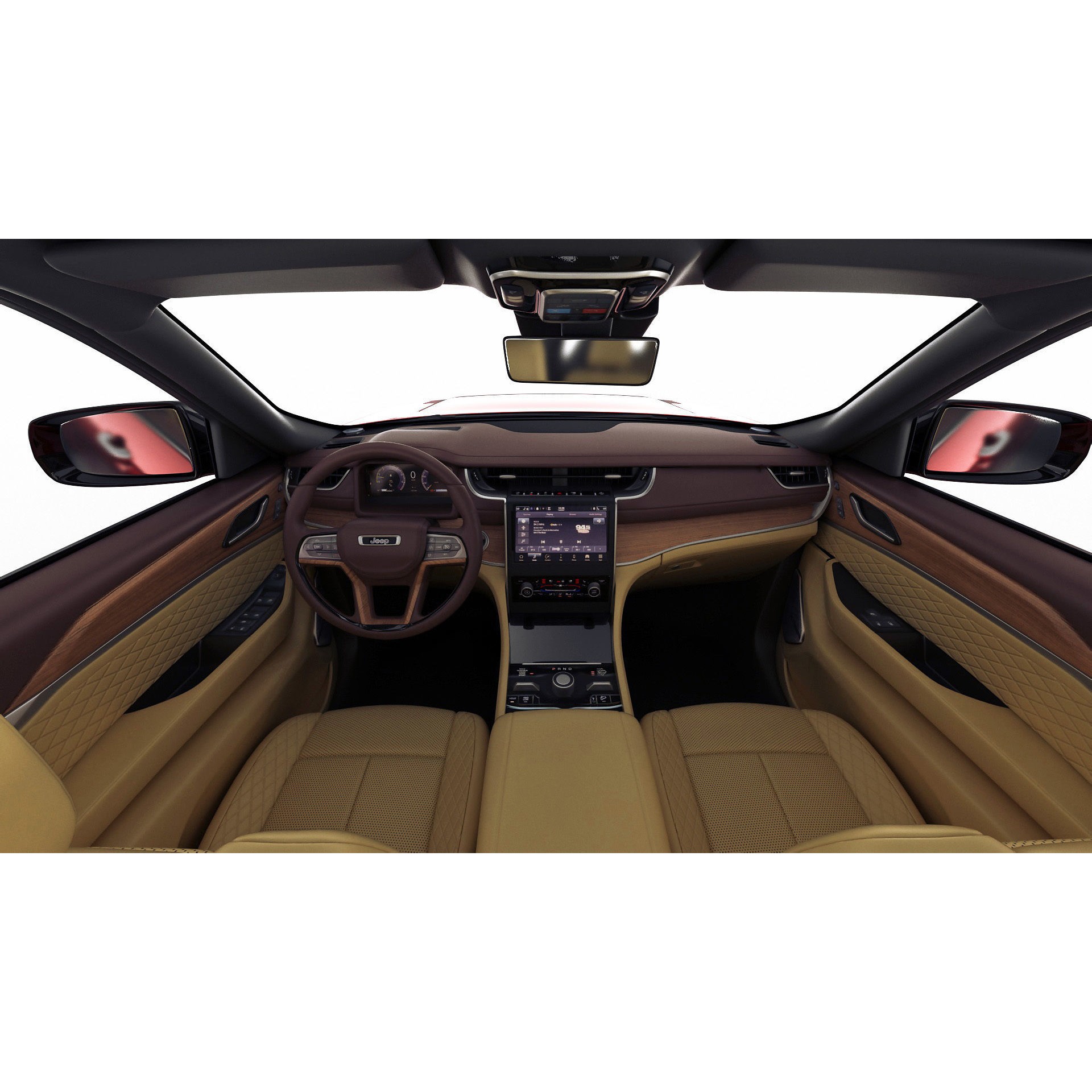 Jeep Grand Cherokee L 2022 - Detailed 3D Model - View 20