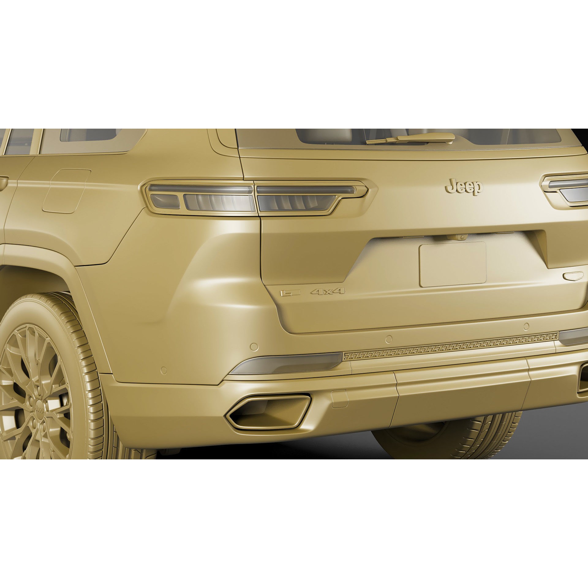 Jeep Grand Cherokee L 2022 - Detailed 3D Model - View 26