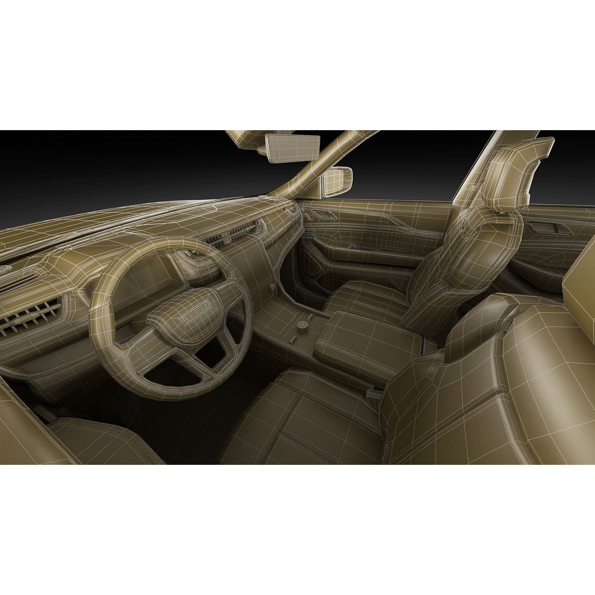 Jeep Grand Cherokee L 2022 - Detailed 3D Model - View 30