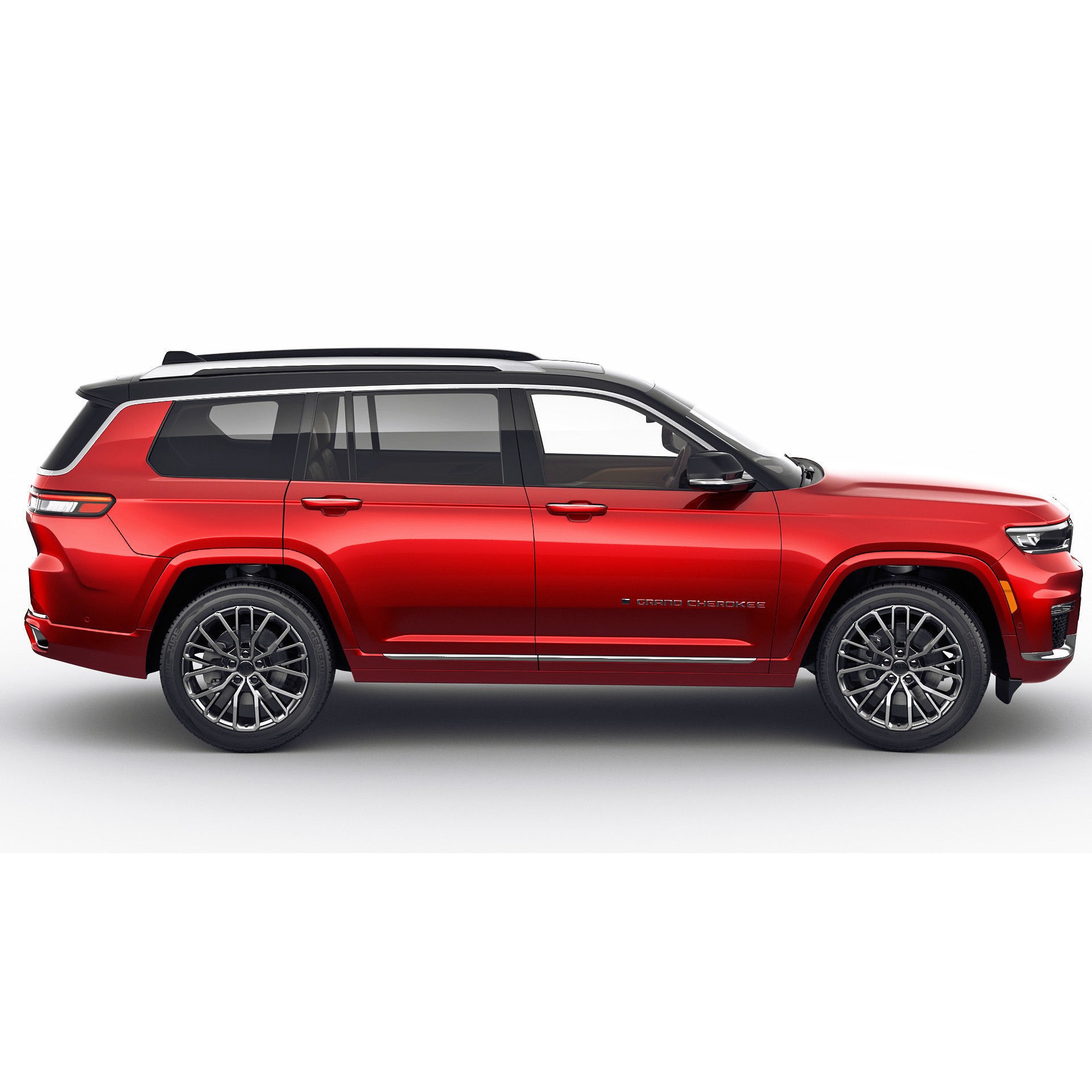 Jeep Grand Cherokee L 2022 - Detailed 3D Model - View 5