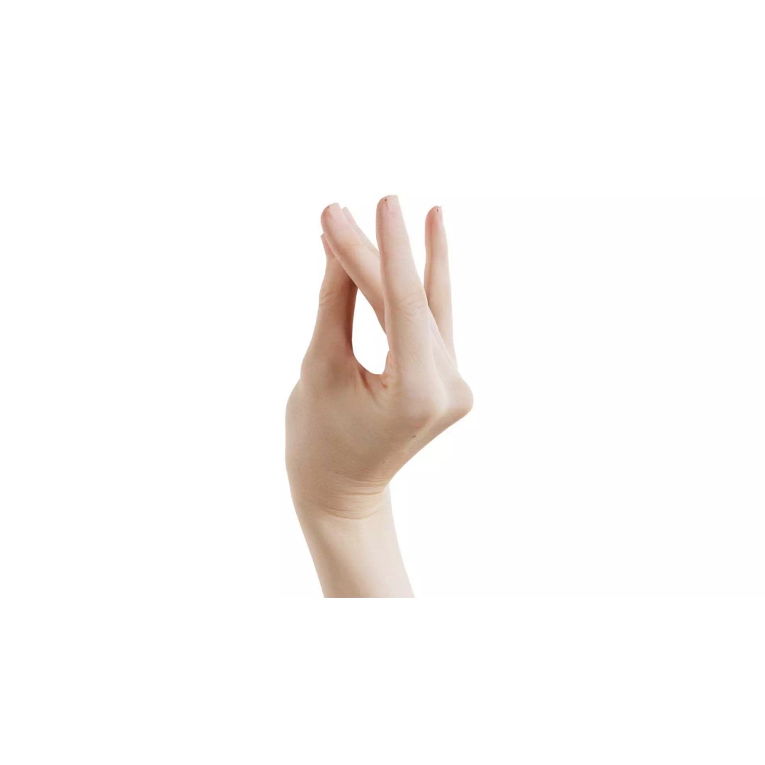 Single Hand 3D Model – Low Poly Character with PBR Textures - View 2