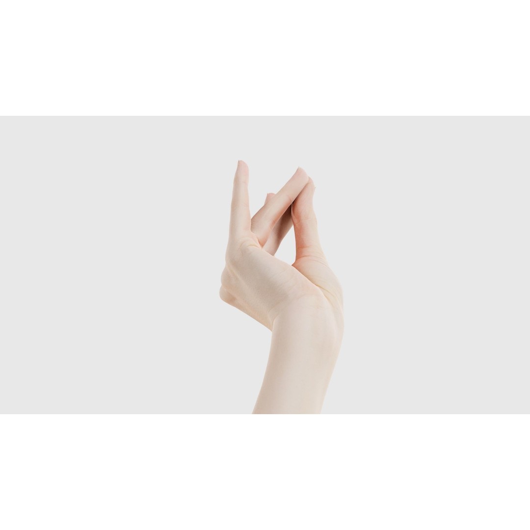 Single Hand 3D Model – Low Poly Character with PBR Textures - View 23