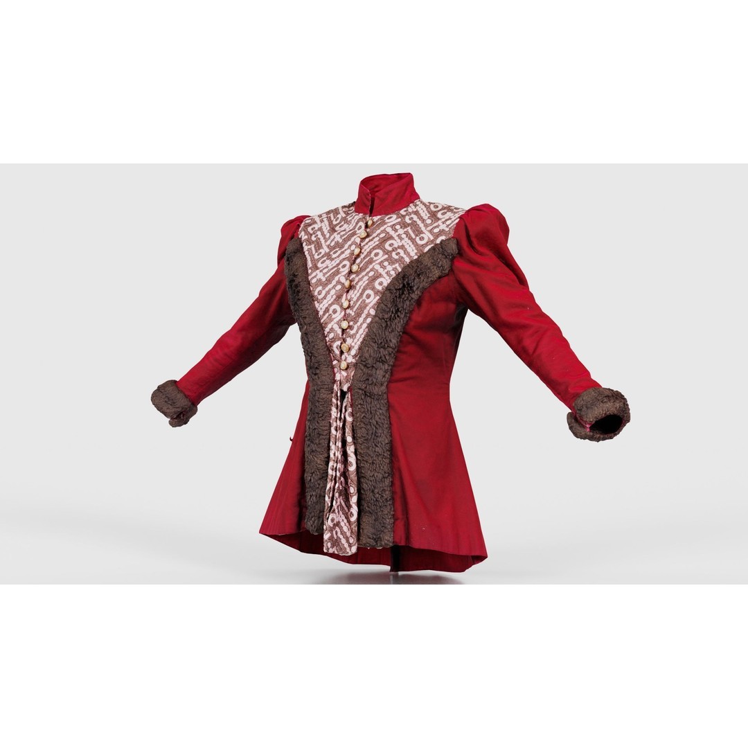 Queen Jacket 3D Model – Low Poly Outerwear with PBR Textures, FBX