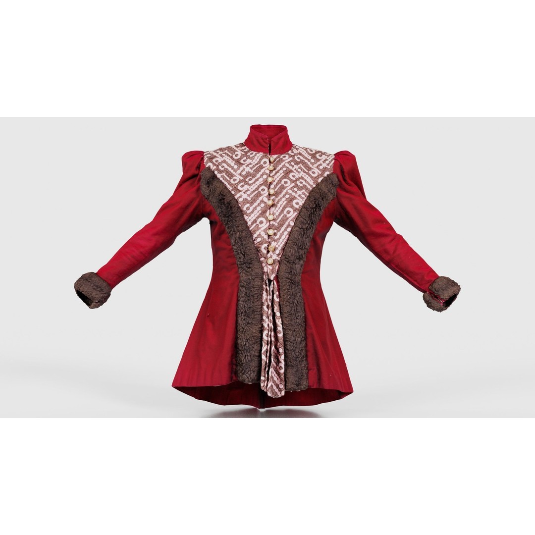 Queen Jacket 3D Model – Low Poly Outerwear with PBR Textures, FBX - View 17