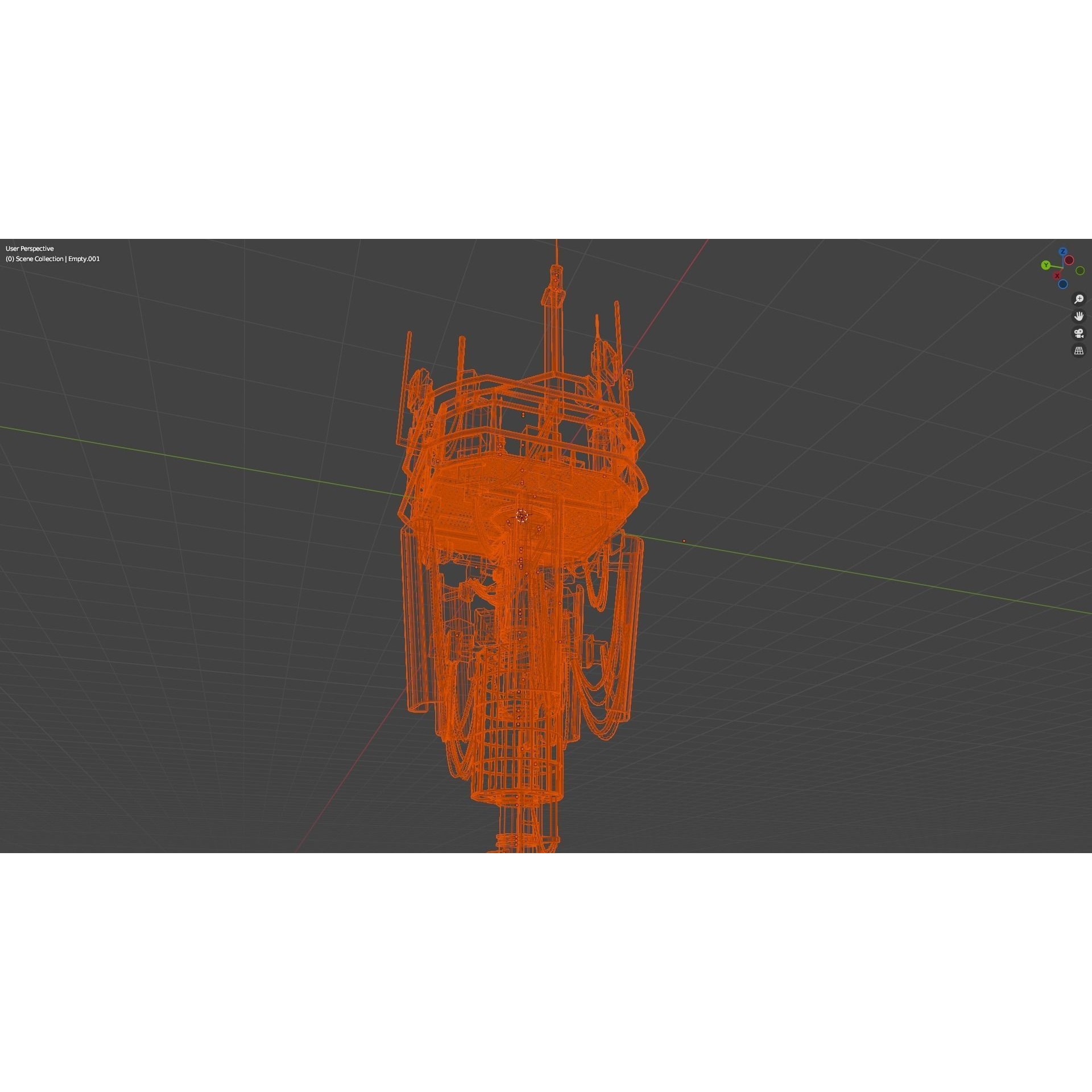 Antenna Tower - Low-Poly Game-Ready 3D Model - View 26