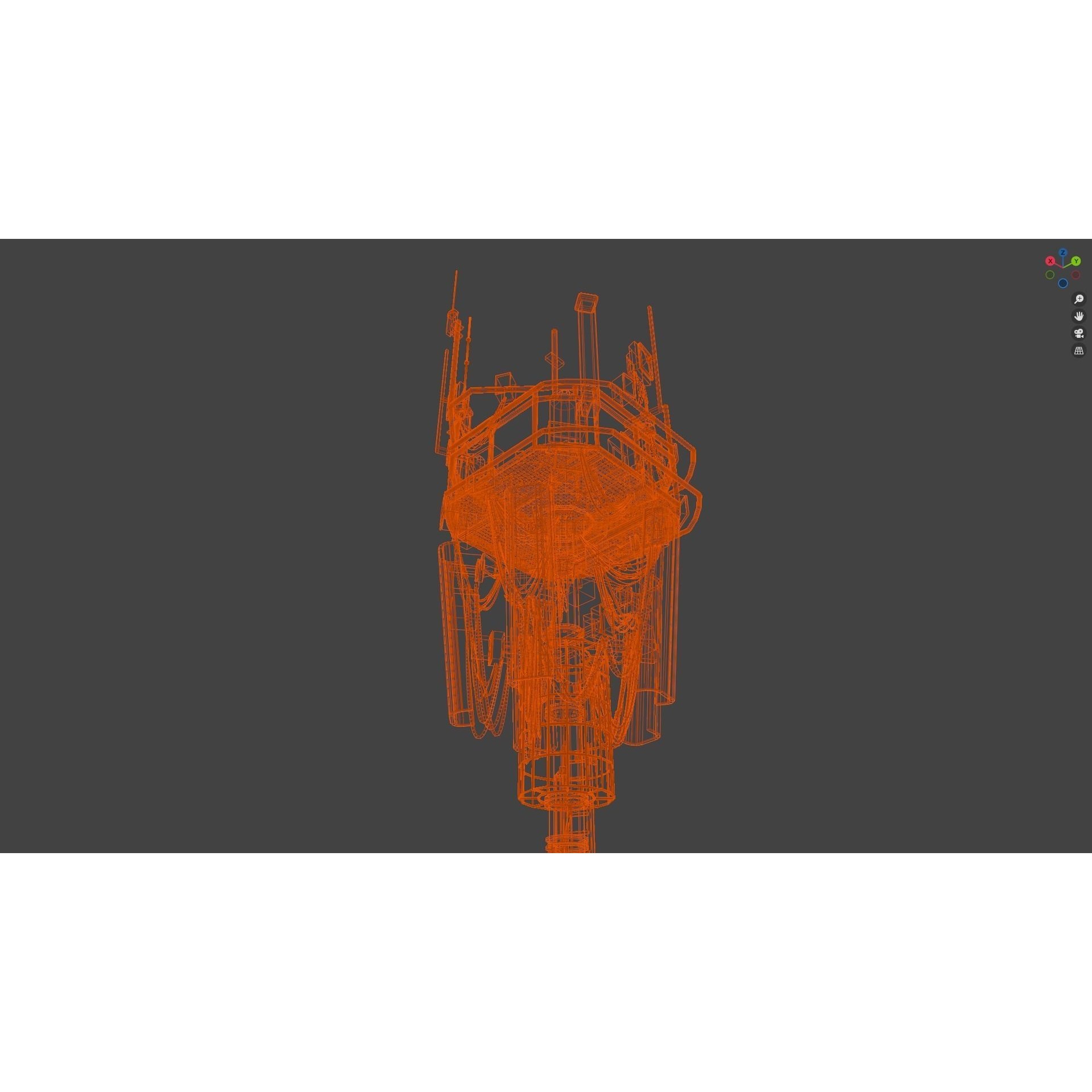 Antenna Tower - Low-Poly Game-Ready 3D Model - View 30