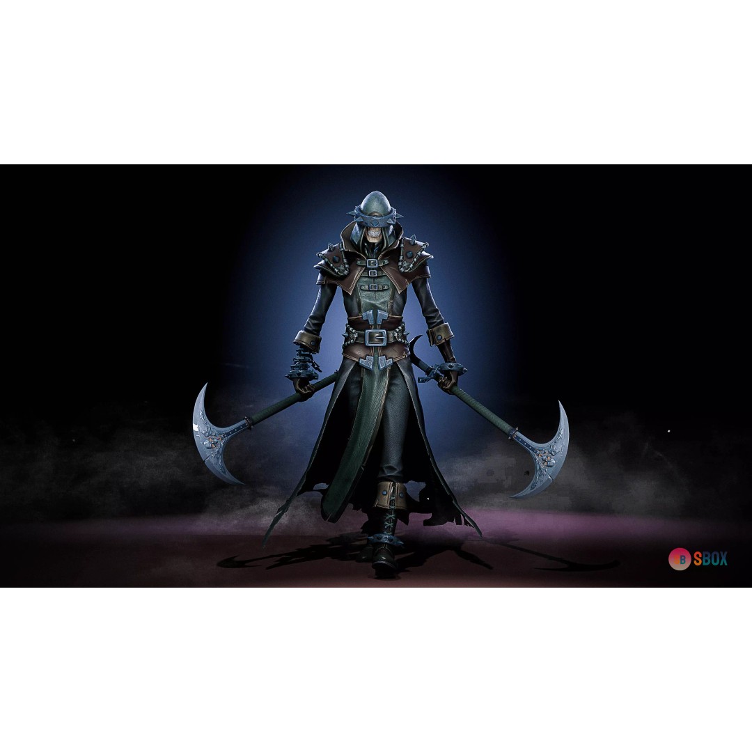 Skeleton Inquisitor 3D Model – Low Poly Rigged Character, FBX - View 15