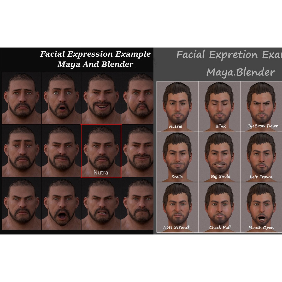Male Female Base Mega Pack 3D Model – Low Poly Rigged Characters, FBX - View 11