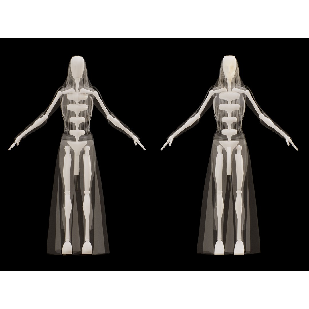 Dune Valkyrie 3D Model – Low Poly Sci-Fi Character, Rigged PBR - View 11
