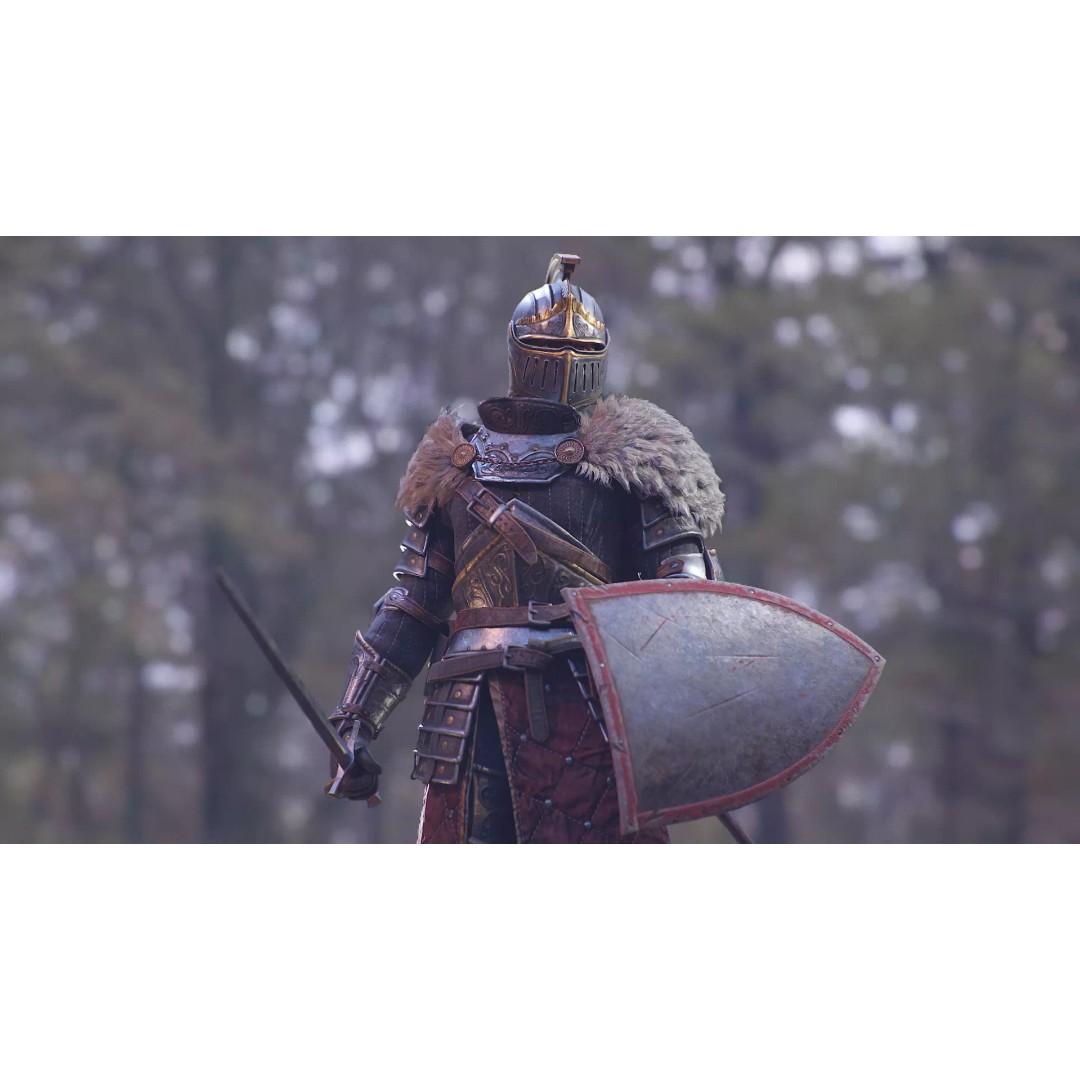 Knight Errant 3D Model – Low Poly Rigged Character, FBX, PBR - View 2