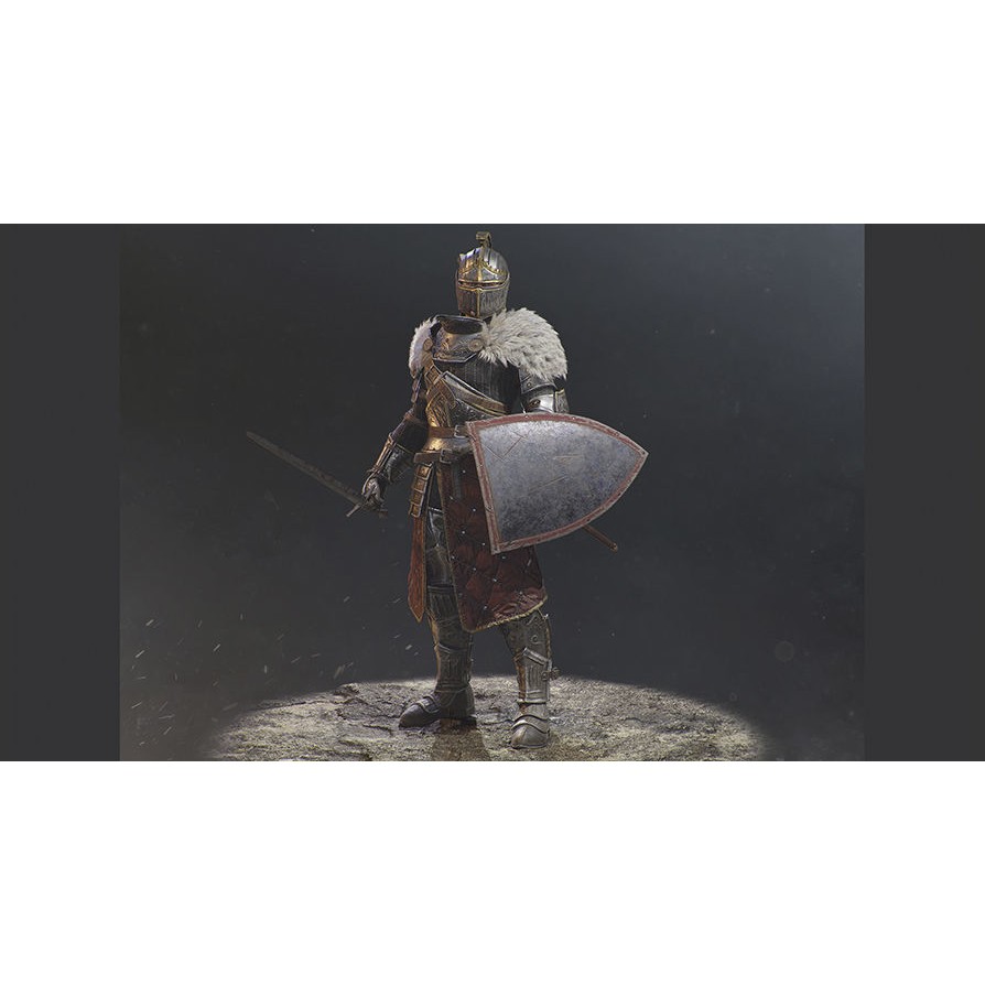 Knight Errant 3D Model – Low Poly Rigged Character, FBX, PBR - View 3