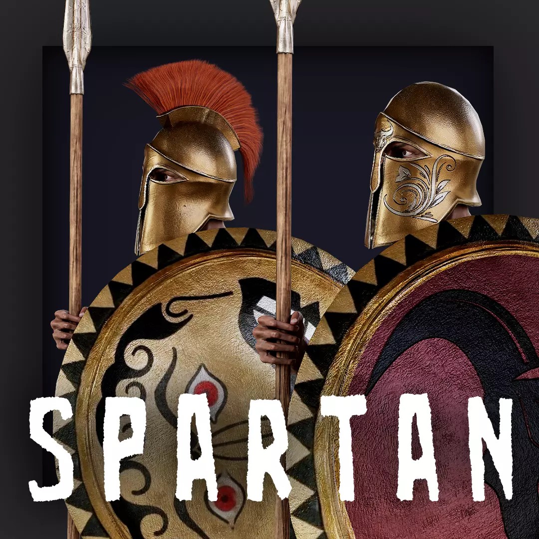 SPARTAN2 3D Model – Low Poly Rigged Character for Unity & Unreal Engine - View 2