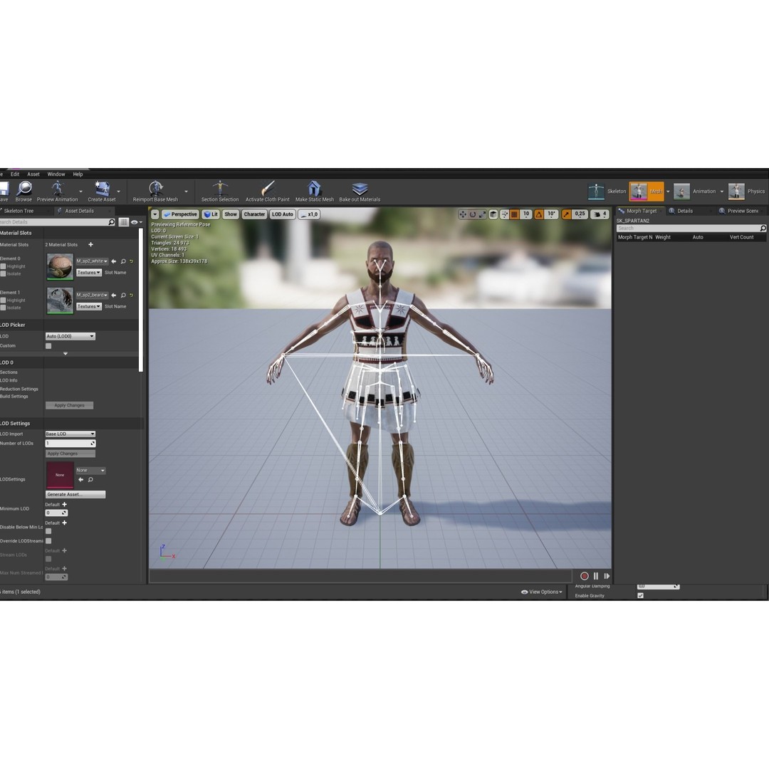 SPARTAN2 3D Model – Low Poly Rigged Character for Unity & Unreal Engine - View 21