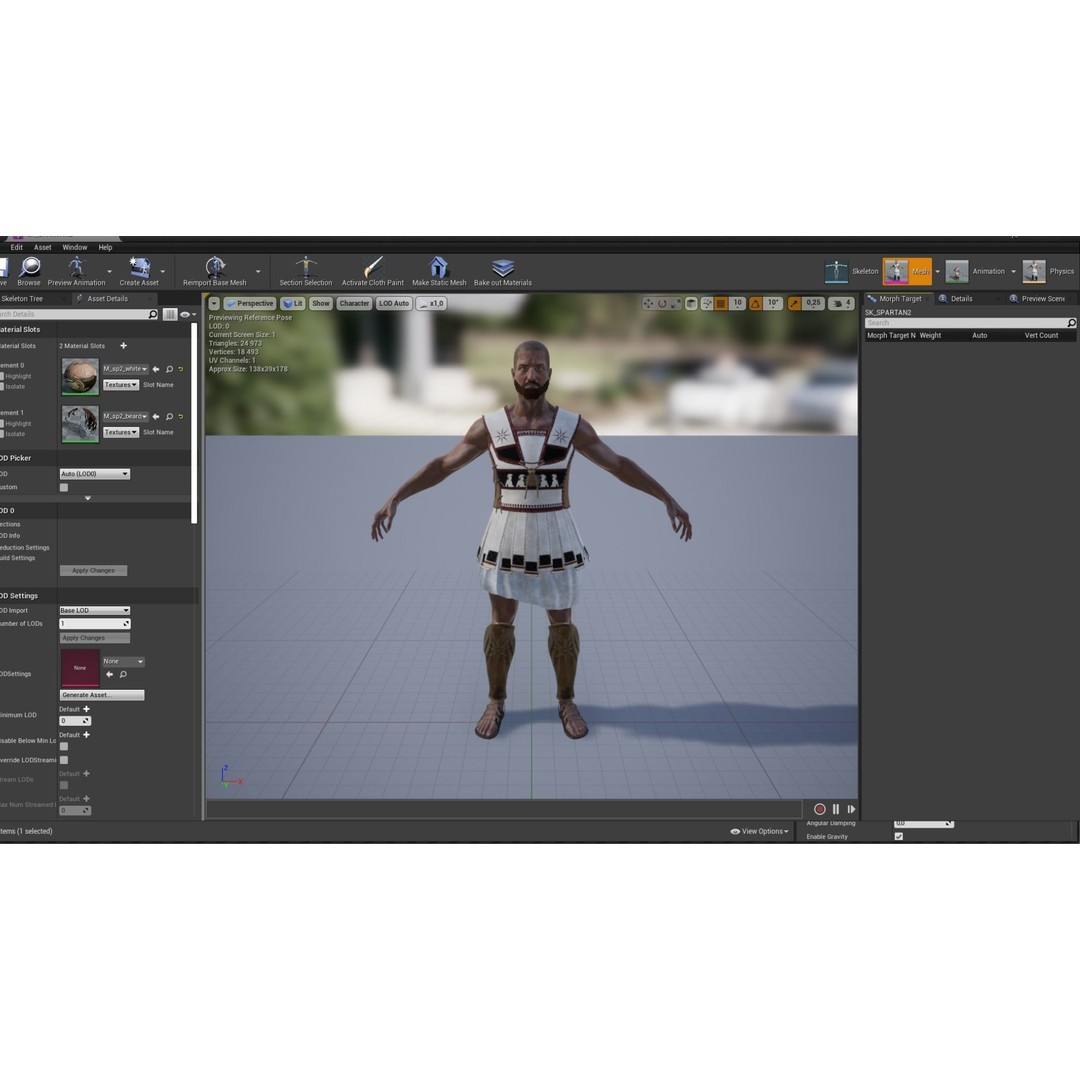 SPARTAN2 3D Model – Low Poly Rigged Character for Unity & Unreal Engine - View 23