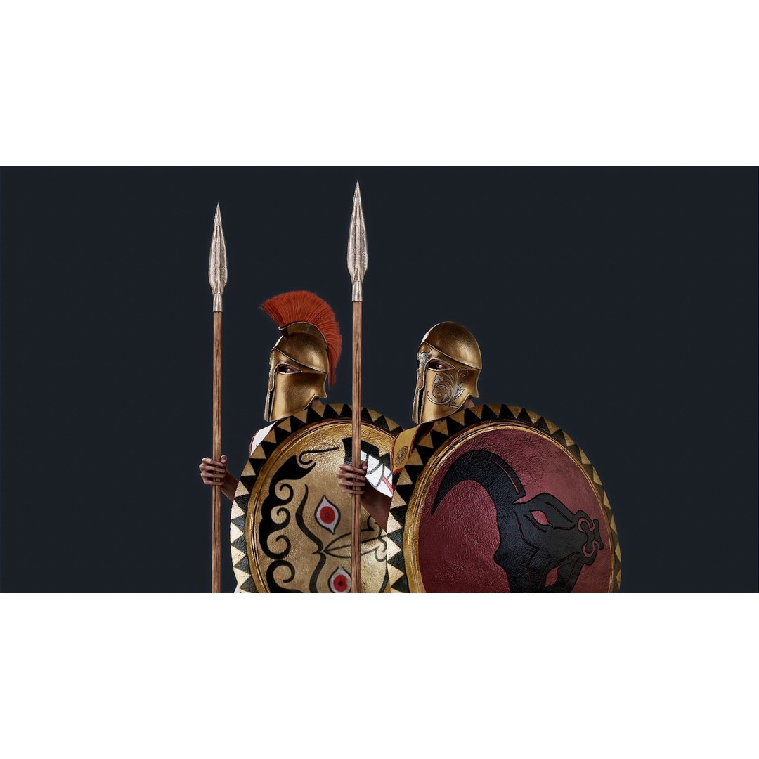 SPARTAN2 3D Model – Low Poly Rigged Character for Unity & Unreal Engine - View 5