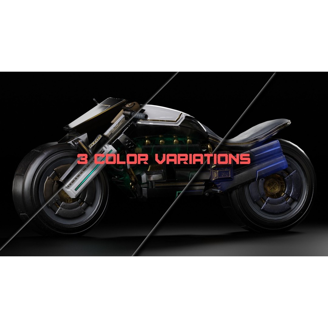 Andromeda 3D Model – Low-Poly Sci-Fi Character with Rigging and PBR Textures - View 35