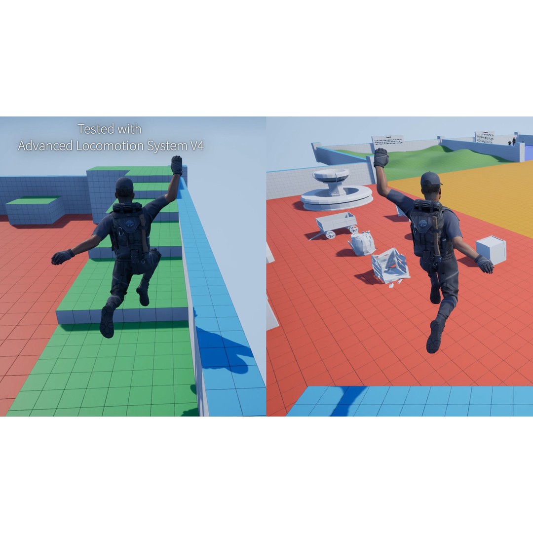 Survival Character 3D Model – Low Poly Rigged Game Asset, FBX - View 24