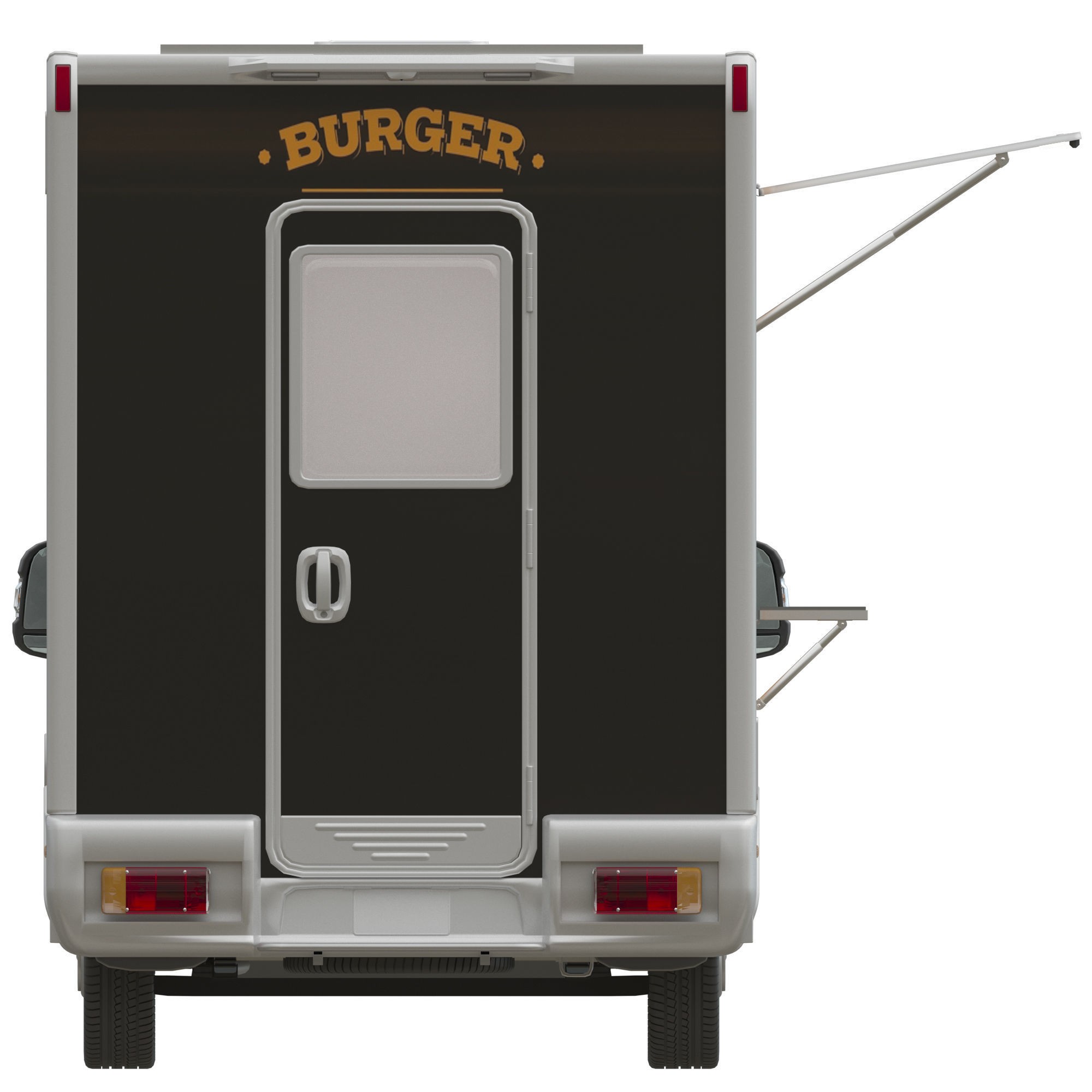 RAM PROMASTER Food Truck - Game-Ready 3D Model - View 11