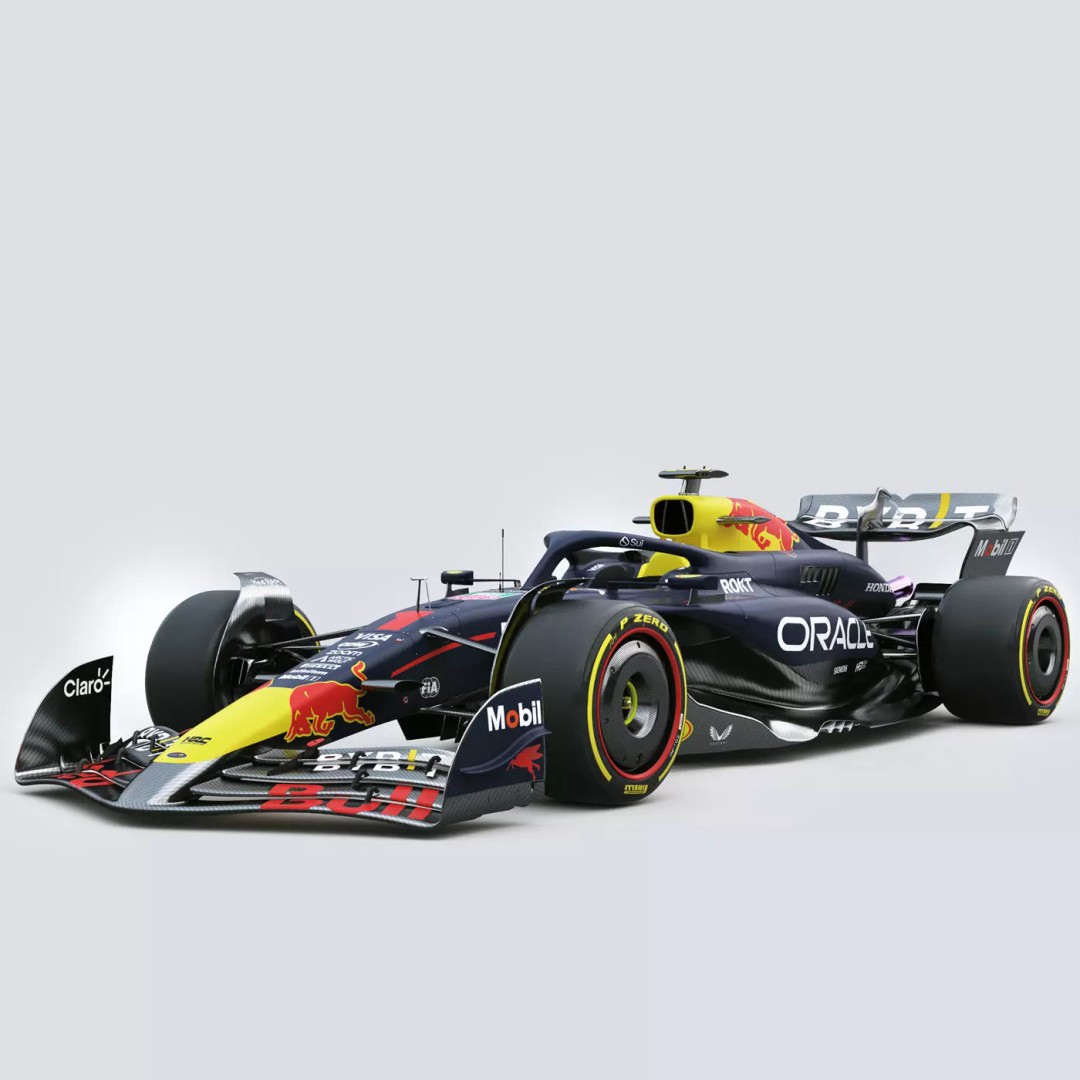 RedBull RB20 3D Model – High Poly Racing Car with PBR Textures - View 2