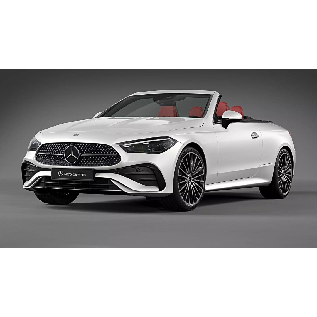 2024 Mercedes-Benz CLE Cabriolet 3D Model – Photorealistic Game Asset, FBX, OBJ - View 6