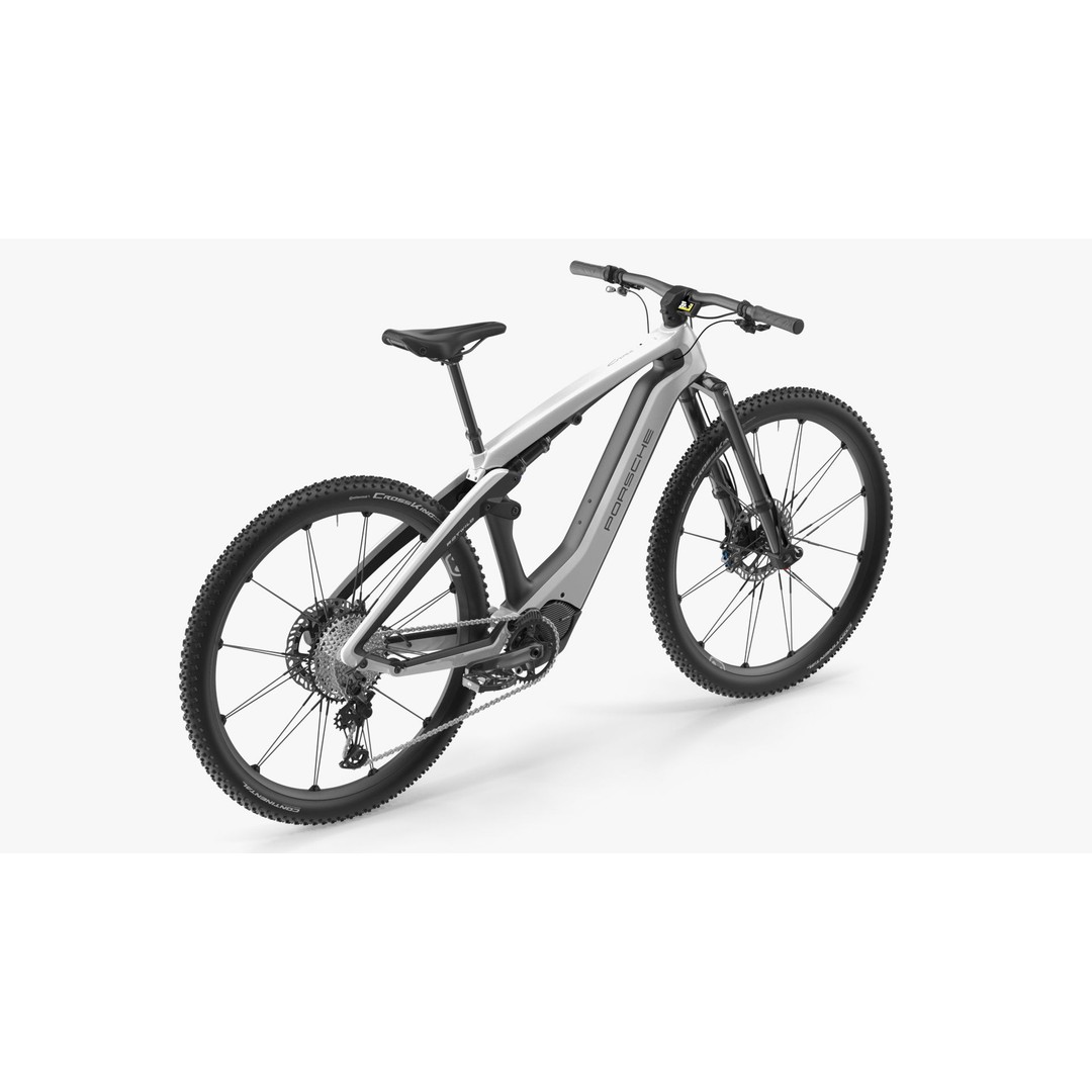 Porsche eBike Cross White 3D Model – High-Quality PBR Asset, FBX - View 12