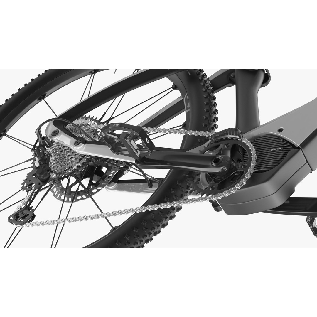 Porsche eBike Cross White 3D Model – High-Quality PBR Asset, FBX - View 22