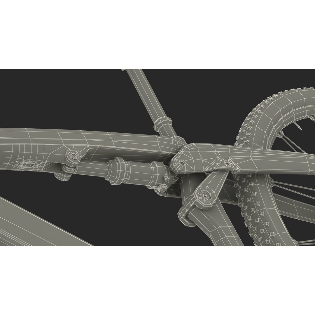 Porsche eBike Cross White 3D Model – High-Quality PBR Asset, FBX - View 46