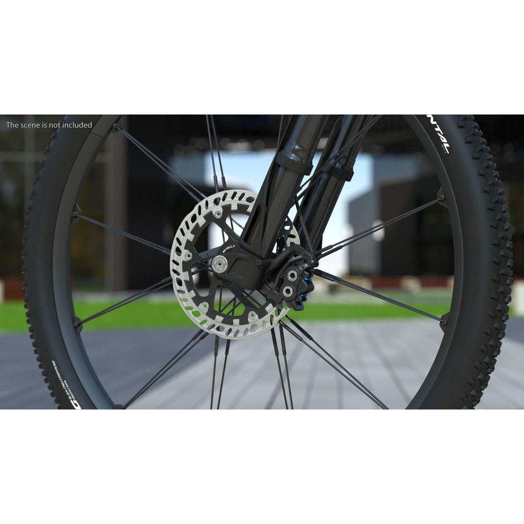 Porsche eBike Cross White 3D Model – High-Quality PBR Asset, FBX - View 7