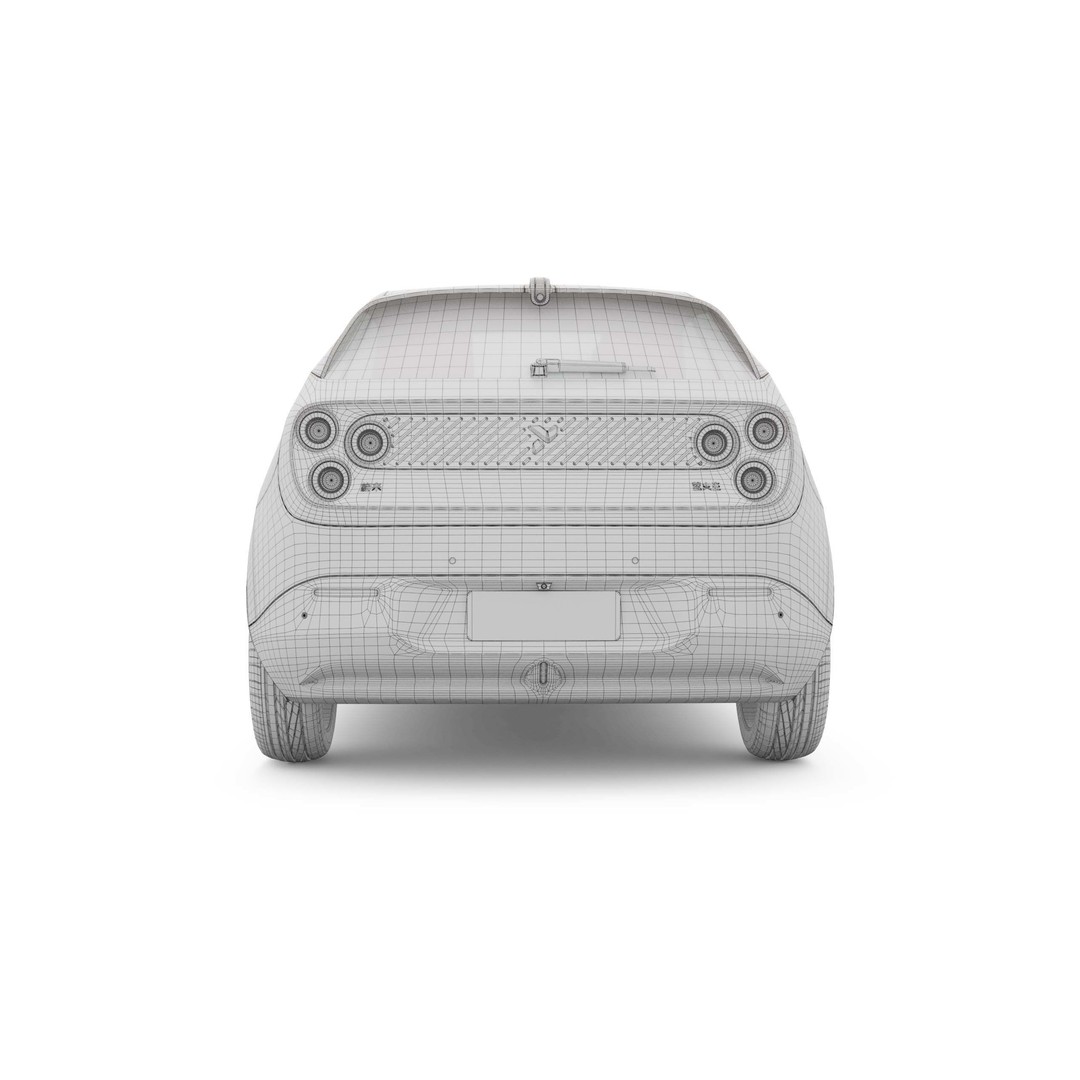 2025 Nio Firefly 3D Model – Sport Crossover with PBR Textures