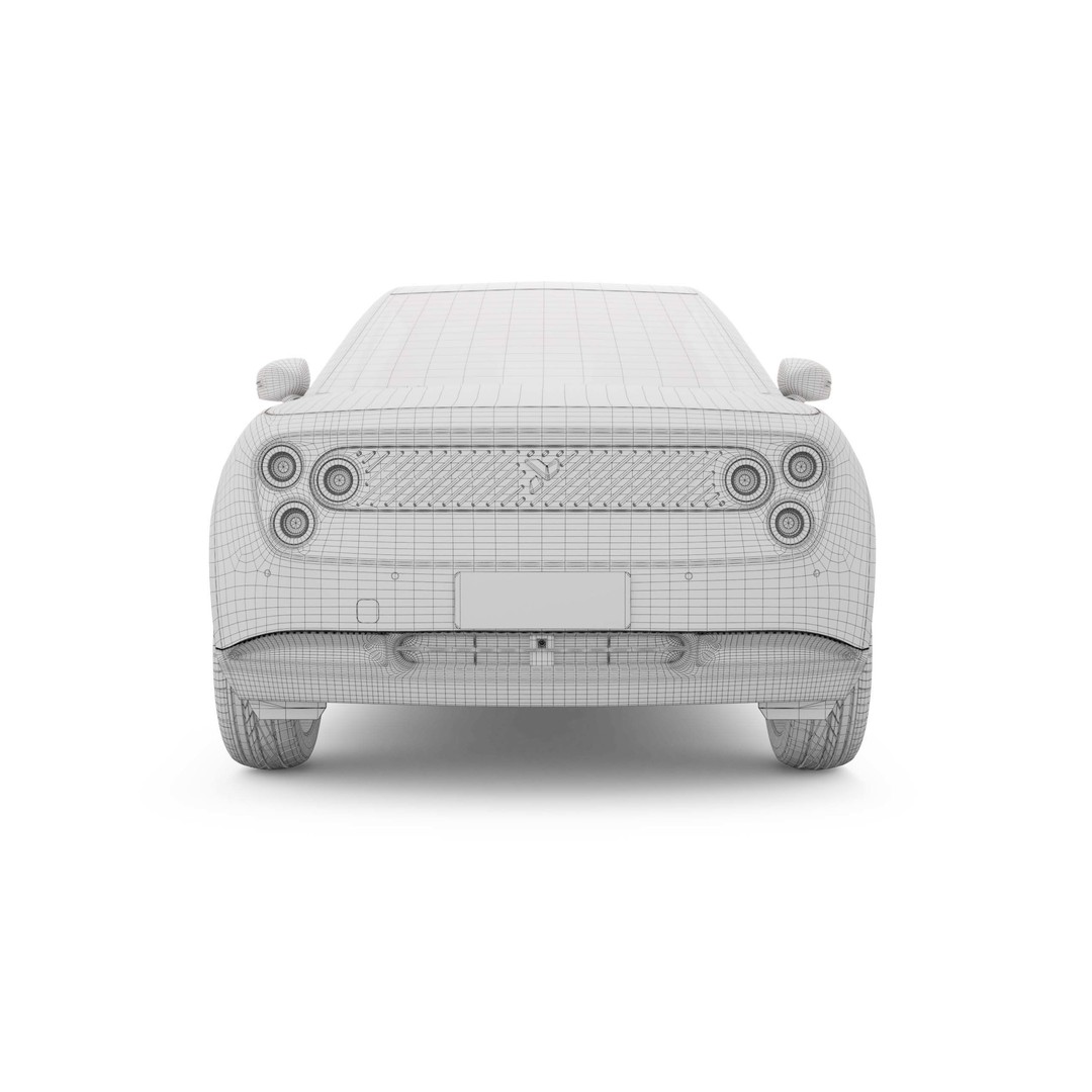 2025 Nio Firefly 3D Model – Sport Crossover with PBR Textures - View 11