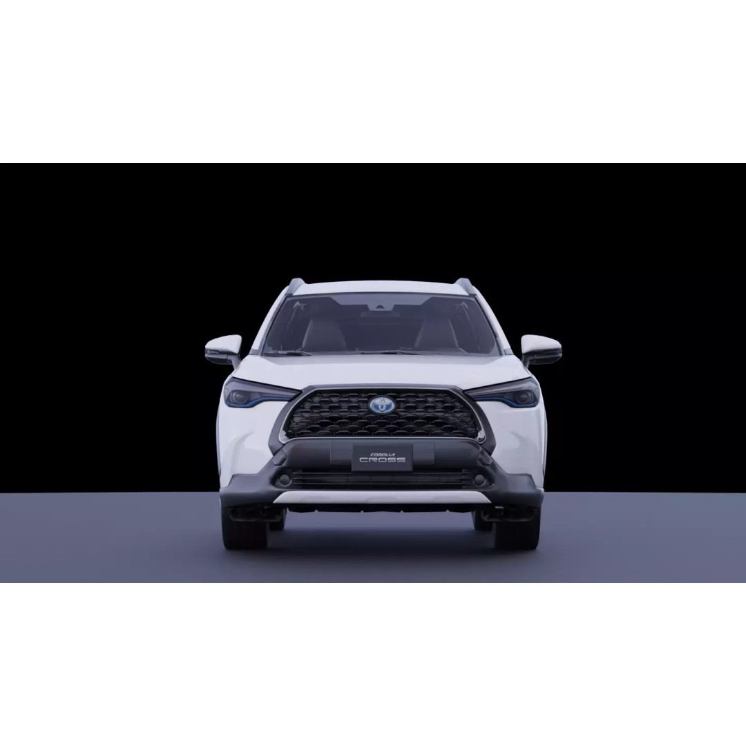Toyota Corolla Cross 3D Model – High Fidelity Vehicle Asset, FBX - View 12