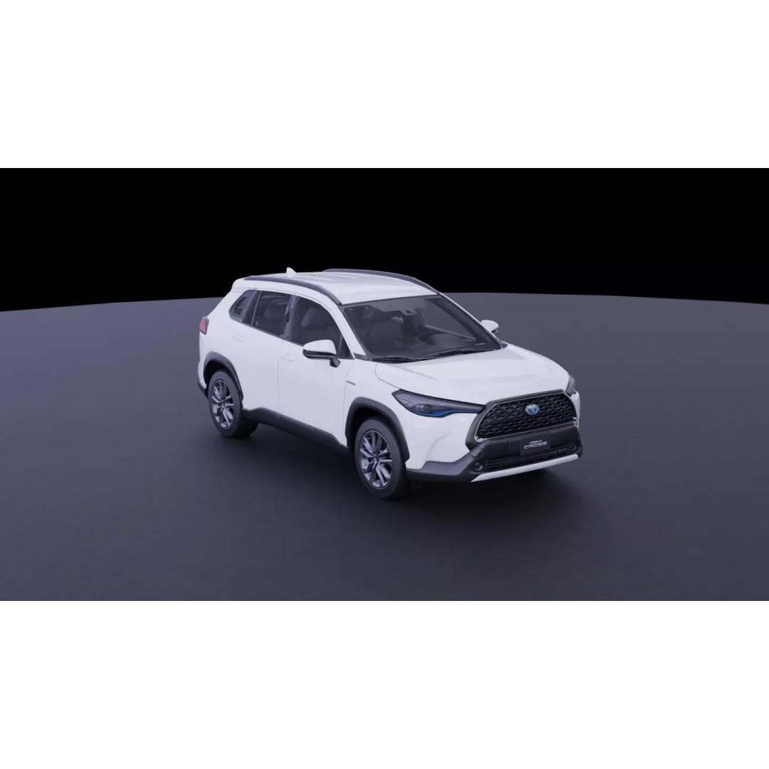 Toyota Corolla Cross 3D Model – High Fidelity Vehicle Asset, FBX - View 3