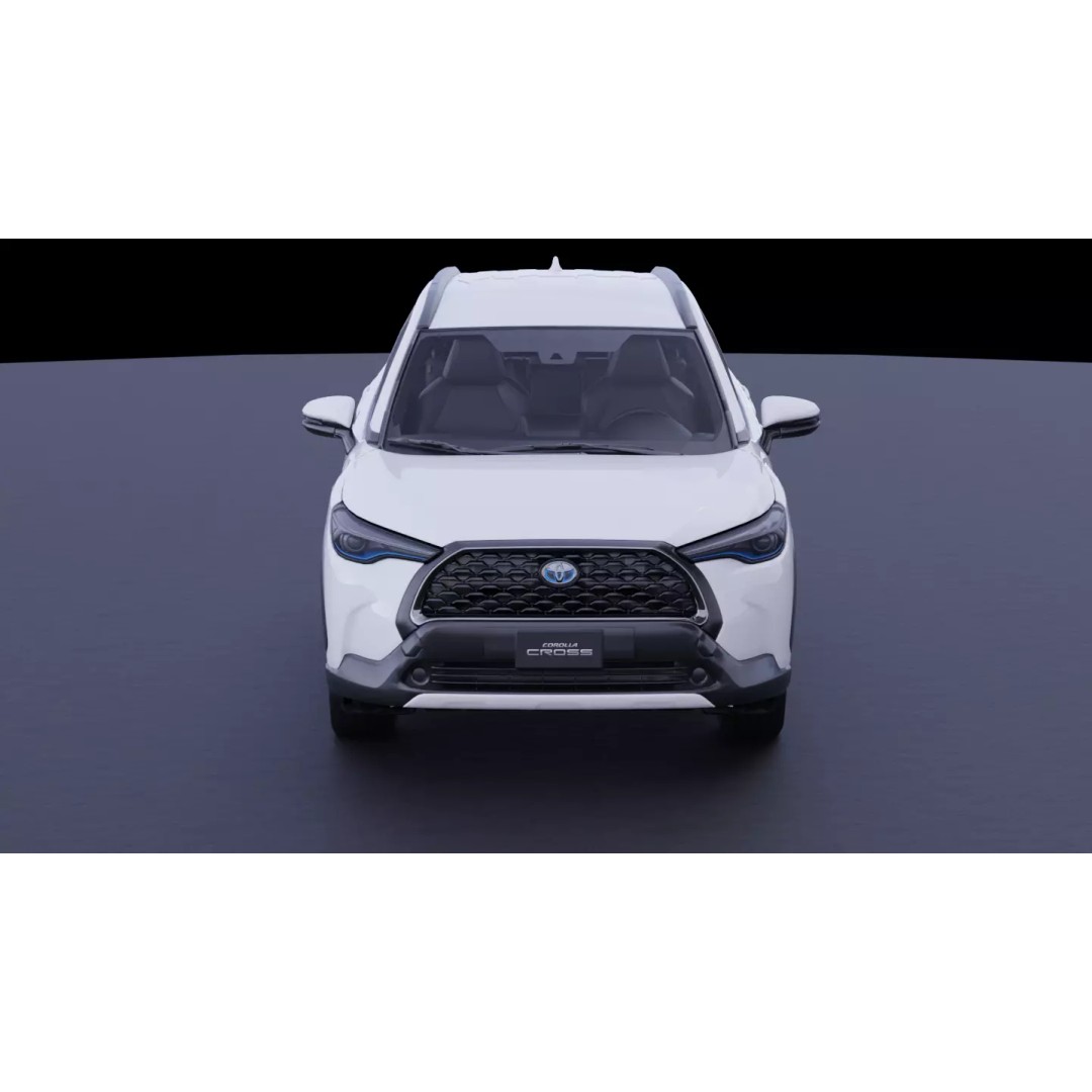 Toyota Corolla Cross 3D Model – High Fidelity Vehicle Asset, FBX - View 6