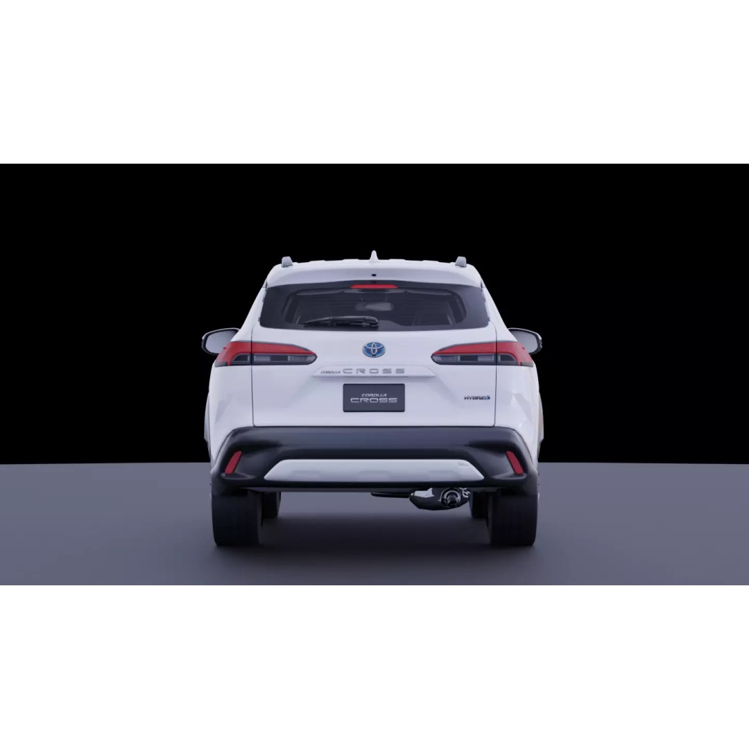 Toyota Corolla Cross 3D Model – High Fidelity Vehicle Asset, FBX - View 7