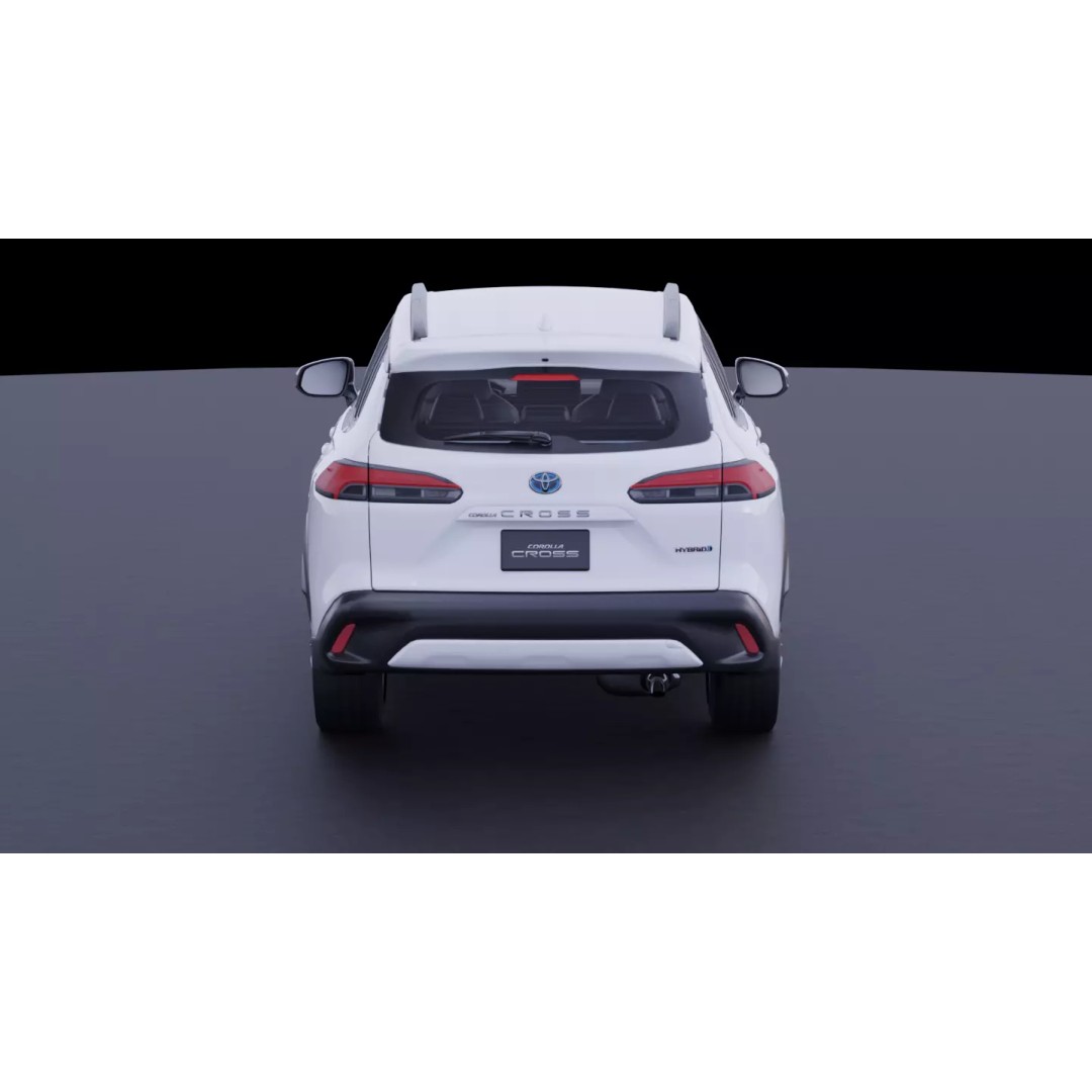 Toyota Corolla Cross 3D Model – High Fidelity Vehicle Asset, FBX - View 9