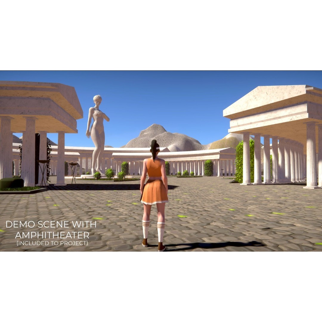 Streetwear Girl 3D Model – Casual Wear Female Character, Game-Ready - View 34