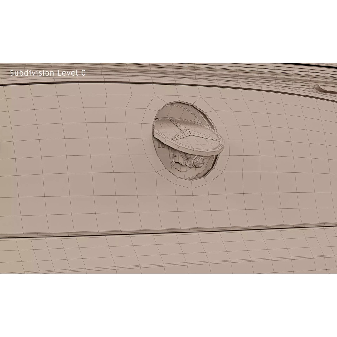2023 Mercedes-Benz EQE 3D Model – Photorealistic Luxury Sedan, FBX, OBJ - View 45