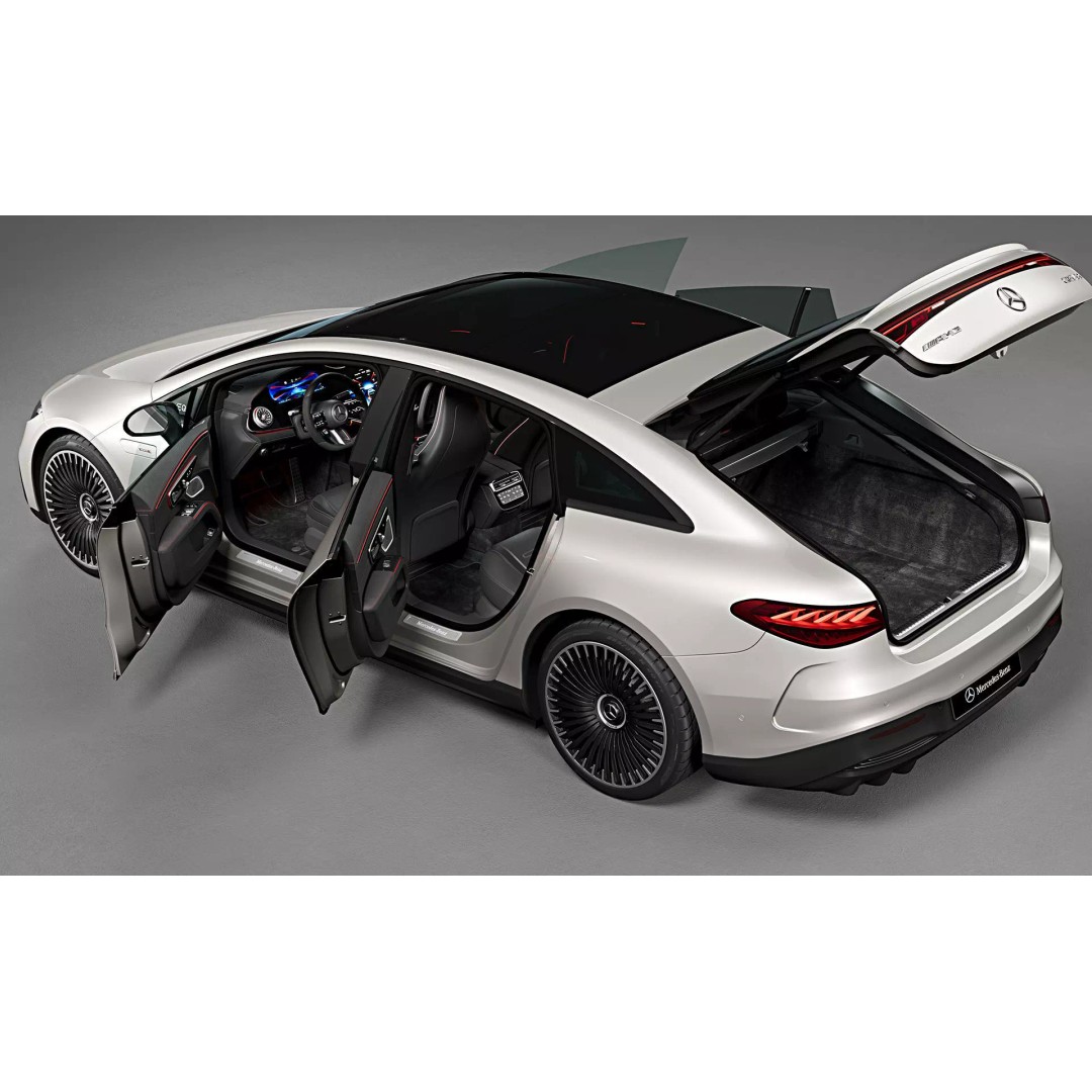 2022 Mercedes-Benz EQS53 AMG 3D Model – High Poly PBR Asset, FBX/OBJ - View 12