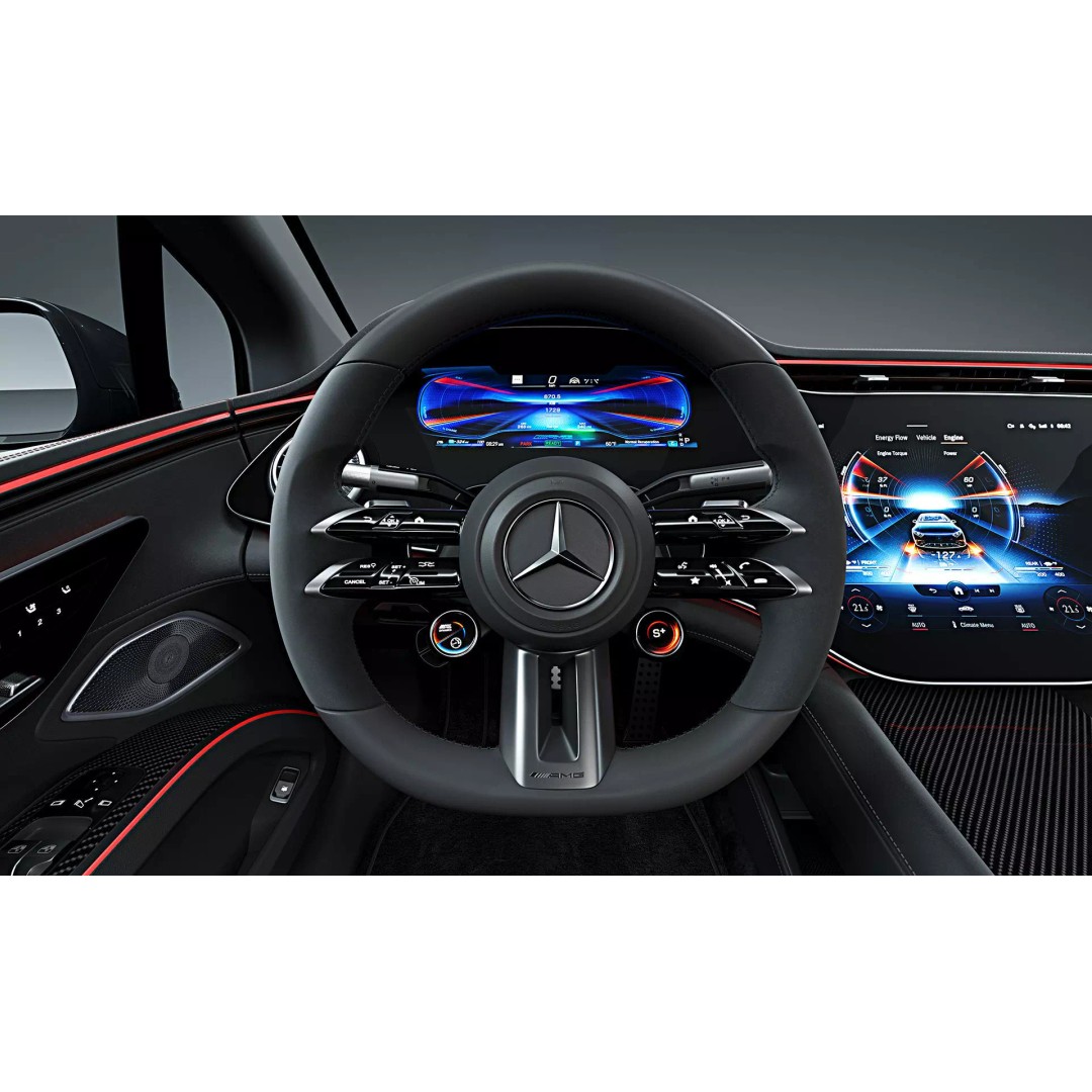 2022 Mercedes-Benz EQS53 AMG 3D Model – High Poly PBR Asset, FBX/OBJ - View 16