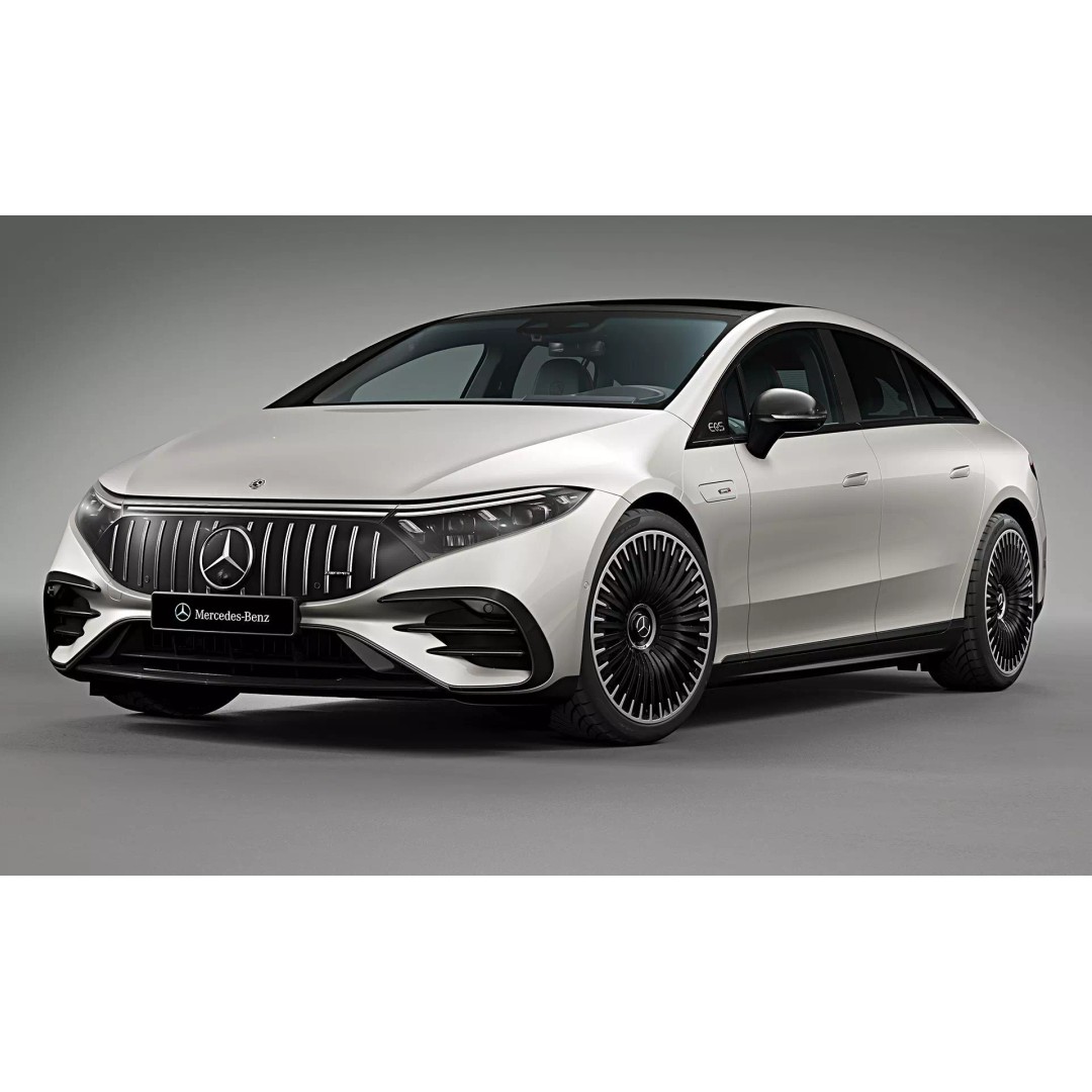 2022 Mercedes-Benz EQS53 AMG 3D Model – High Poly PBR Asset, FBX/OBJ - View 5