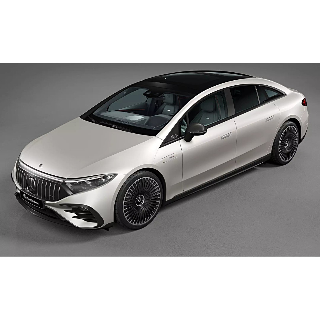 2022 Mercedes-Benz EQS53 AMG 3D Model – High Poly PBR Asset, FBX/OBJ - View 7