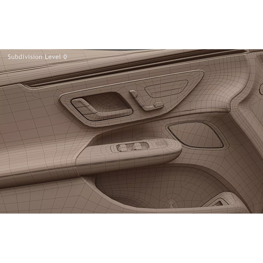 2023 Mercedes-AMG EQE 43 3D Model – Photorealistic Car Asset, FBX, PBR - View 36