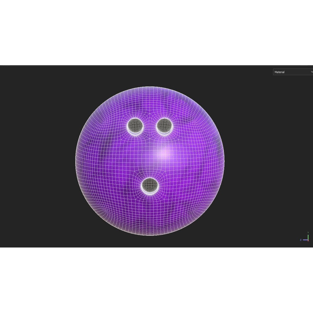 Bowling Collection 3D Model – Low Poly Game Asset, FBX, PBR